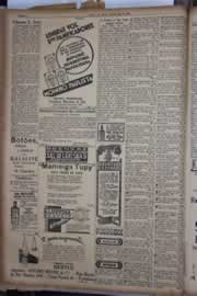 Página do jornal Correio do Ceará de julho de 1934