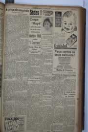 Página do jornal Correio do Ceará de julho de 1934