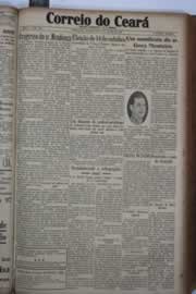 Página do jornal Correio do Ceará de agosto de 1934