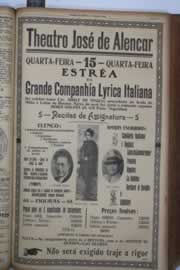Página do jornal Correio do Ceará de agosto de 1934