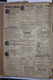 Página do jornal Correio do Ceará de agosto de 1934