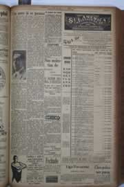 Página do jornal Correio do Ceará de agosto de 1934