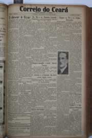 Página do jornal Correio do Ceará de agosto de 1934