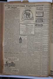 Página do jornal Correio do Ceará de agosto de 1934