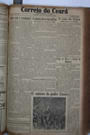 Página do jornal Correio do Ceará de agosto de 1934