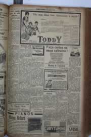 Página do jornal Correio do Ceará de agosto de 1934