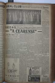 Página do jornal Correio do Ceará de agosto de 1934