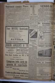 Página do jornal Correio do Ceará de setembro de 1934