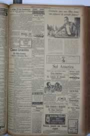 Página do jornal Correio do Ceará de setembro de 1934