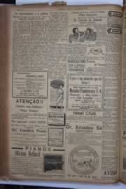 Página do jornal Correio do Ceará de setembro de 1934
