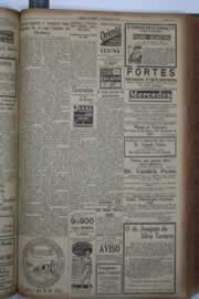 Página do jornal Correio do Ceará de setembro de 1934