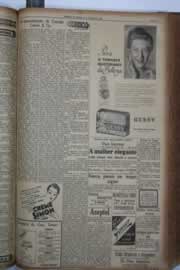 Página do jornal Correio do Ceará de setembro de 1934