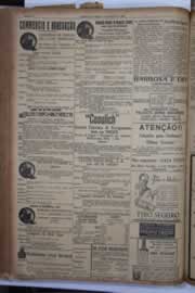 Página do jornal Correio do Ceará de setembro de 1934