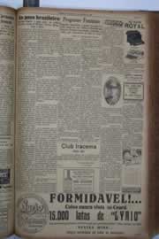 Página do jornal Correio do Ceará de setembro de 1934
