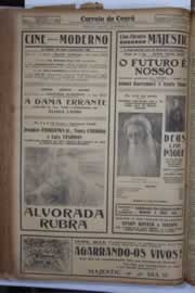 Página do jornal Correio do Ceará de setembro de 1934