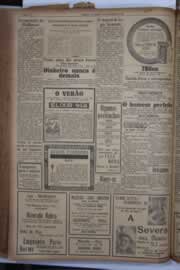 Página do jornal Correio do Ceará de setembro de 1934