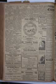 Página do jornal Correio do Ceará de setembro de 1934