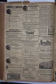 Página do jornal Correio do Ceará de setembro de 1934