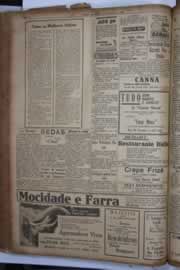 Página do jornal Correio do Ceará de setembro de 1934