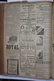 Página do jornal Correio do Ceará de setembro de 1934