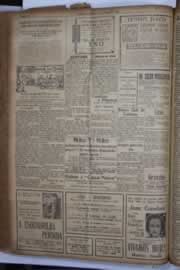 Página do jornal Correio do Ceará de setembro de 1934