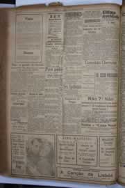 Página do jornal Correio do Ceará de setembro de 1934