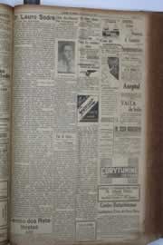 Página do jornal Correio do Ceará de setembro de 1934