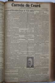 Página do jornal Correio do Ceará de outubro de 1934