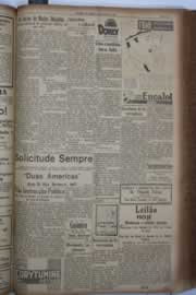 Página do jornal Correio do Ceará de outubro de 1934