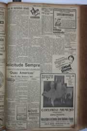 Página do jornal Correio do Ceará de outubro de 1934