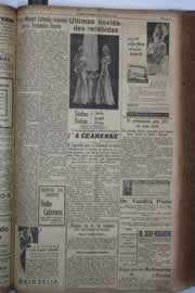 Página do jornal Correio do Ceará de outubro de 1934