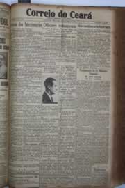 Página do jornal Correio do Ceará de outubro de 1934
