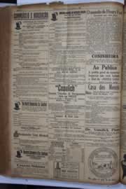 Página do jornal Correio do Ceará de outubro de 1934