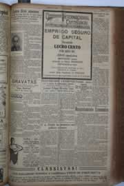 Página do jornal Correio do Ceará de outubro de 1934