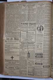 Página do jornal Correio do Ceará de outubro de 1934