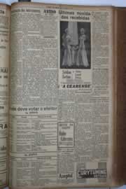 Página do jornal Correio do Ceará de outubro de 1934