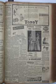 Página do jornal Correio do Ceará de outubro de 1934