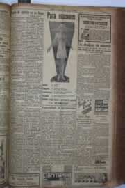 Página do jornal Correio do Ceará de outubro de 1934