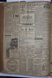 Página do jornal Correio do Ceará de outubro de 1934
