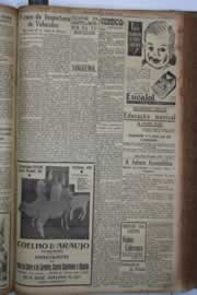 Página do jornal Correio do Ceará de outubro de 1934
