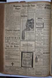 Página do jornal Correio do Ceará de outubro de 1934