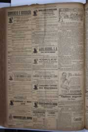 Página do jornal Correio do Ceará de novembro de 1934