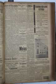 Página do jornal Correio do Ceará de novembro de 1934