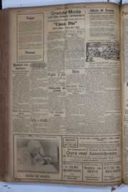 Página do jornal Correio do Ceará de novembro de 1934