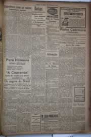 Página do jornal Correio do Ceará de novembro de 1934