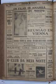 Página do jornal Correio do Ceará de dezembro de 1934