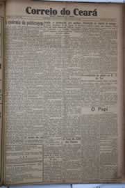 Página do jornal Correio do Ceará de dezembro de 1934