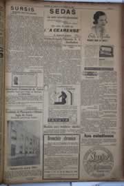 Página do jornal Correio do Ceará de dezembro de 1934