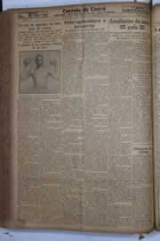 Página do jornal Correio do Ceará de dezembro de 1934