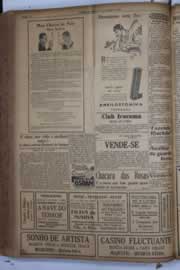 Página do jornal Correio do Ceará de dezembro de 1934